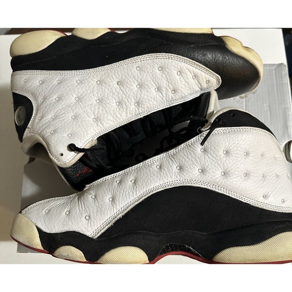 Size 10.5 - Mens Jordan 13 Retro He Got Game 2018 W/ Original Box White Black - Picture 5 of 10
